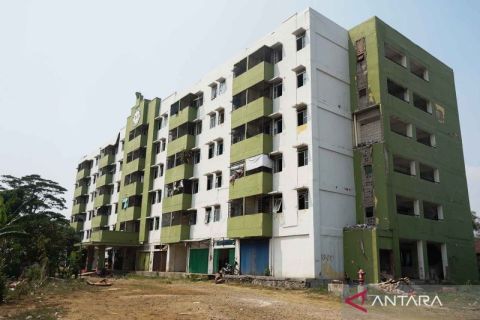 Tak layak huni, Rusun Marunda blok C dikosongkan