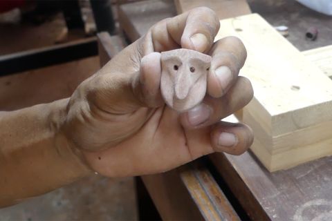 Geopark Meratus latih manfaatkan limbah kayu pembuatan kapal