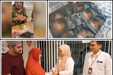 Ketika BI mengganti uang hangus korban kebakaran gudang rosok