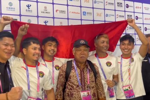 Koleksi 22 medali, Indonesia optimistis masuk 10 besar Asian Games