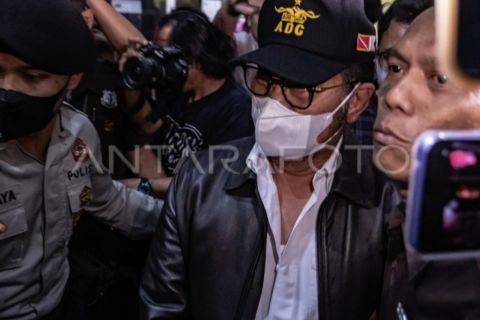 KPK menangkap Mantan Mentan Syahrul Yasin Limpo
