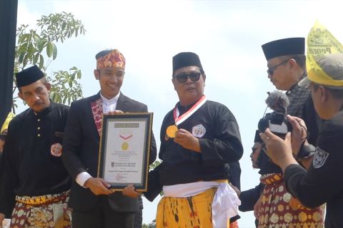 10 ribu lebih pesilat di Kalsel pecahkan rekor dunia