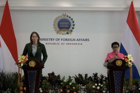 RI-Belanda bahas kondisi terkini konflik Gaza