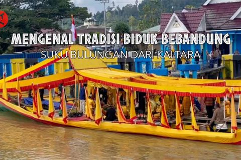 Mengenal tradisi Biduk Bebandung suku Bulungan dari Kaltara