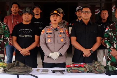 Satgas Ops. Damai Cartenz temukan senpi KKB di Pegunungan Bintang