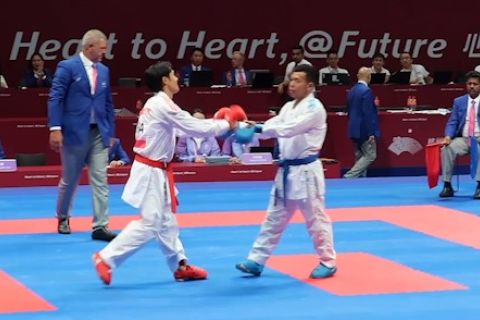 Lengah jelang akhir, Ari Saputra gagal raih perunggu di Asian Games