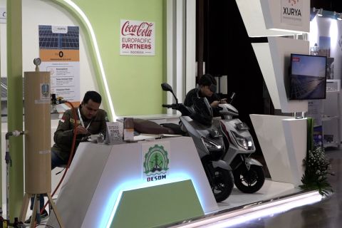 Upaya capai emisi nol bersih lewat pameran transisi energi ETCE 2023