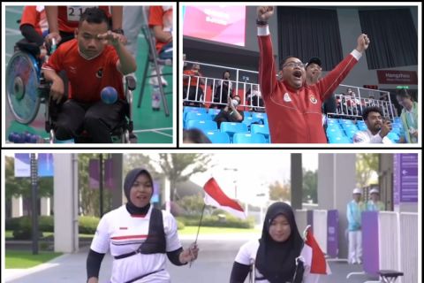 Persembahan emas dan perunggu tim boccia & para panahan di Hangzhou