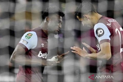 Carabao Cup : West Ham depak Arsenal 3-1