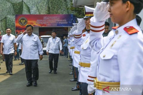 Menhan Prabowo Subianto hadiri simposium Geopolitik dan Geostrategis Global