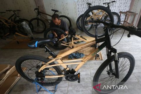 Produk sepeda rotan tembus pasar ekspor
