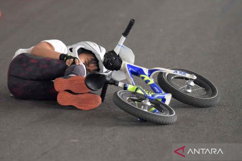 Serunya bocah berkompetisi di Bike Journalist MTB 2023