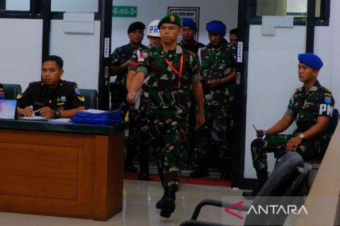 Anggota TNI AD dituntut hukuman penjara seumur hidup dalam kasus pembunuhan