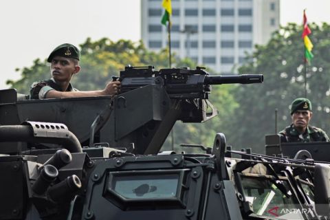 TNI AD gelar apel pengamanan Pemilu