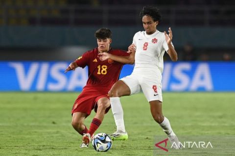 Piala Dunia U-17: Spanyol kalahkan Kanada 2-0