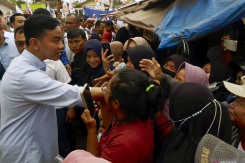Safari politik Gibran Rakabuming di Lampung