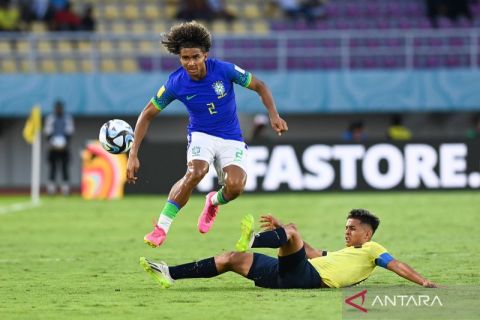 Kalahkan Ekuador, timnas Brazil U-17 melaju ke babak delapan besar