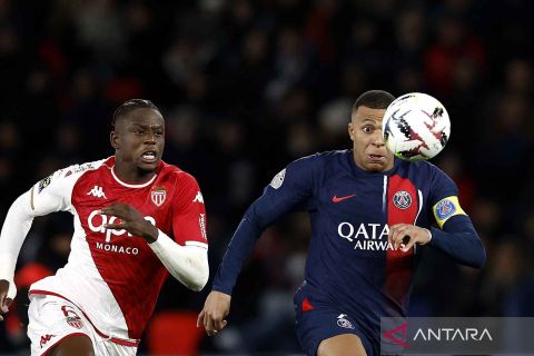 Bermain di kandang, PSG tekuk AS Monaco 5-2