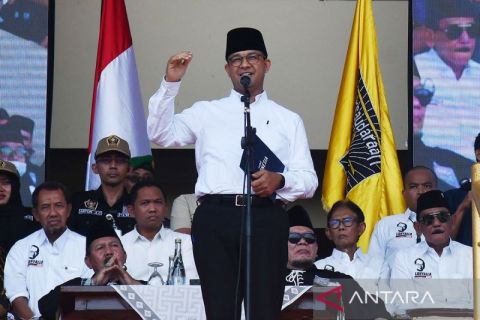 Anies hadiri deklarasi pemilu damai PSHT