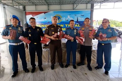 350 dus rokok ilegal diamankan di Aceh, diduga berasal dari Vietnam