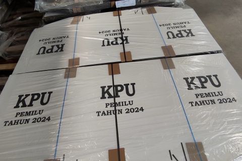 Logistik tahap 1 Pemilu 2024 di Kota Semarang dinyatakan lengkap