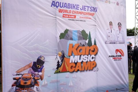 Seri balap jetski Danau Toba pacu pemuda berprestasi olahraga air