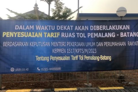 Siap-siap, tarif Tol Pemalang-Batang segera naik
