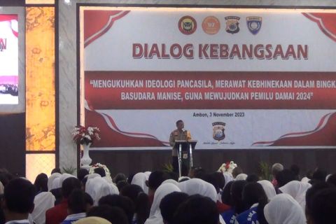 Densus 88 gelar dialog kebangsaan untuk pelajar dan mahasiswa di Ambon