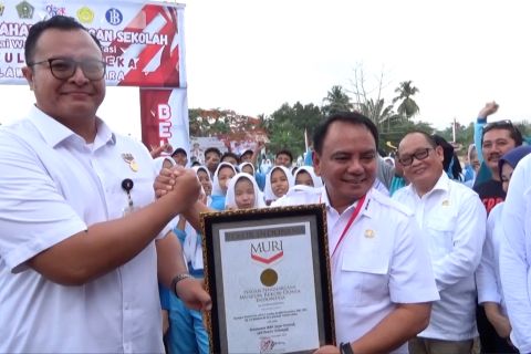 Gerakan menanam pangan dan holtikultura Sultra raih rekor muri