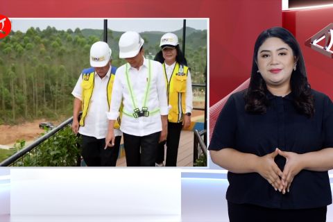 Jokowi tanggapi kritik soal IKN hingga pesan kebangsaan Menko Polhukam