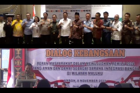 Komitmen sejumlah daerah di Indonesia wujudkan pemilu damai