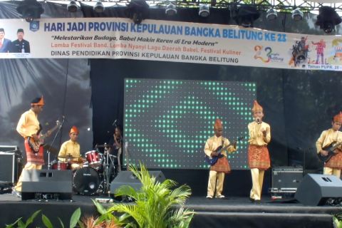 Lestarikan budaya, Pemprov Babel gelar lomba band lagu daerah
