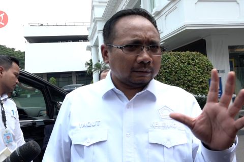 Menag Yaqut akan temui menag dari 3 negara ASEAN untuk bahas Palestina