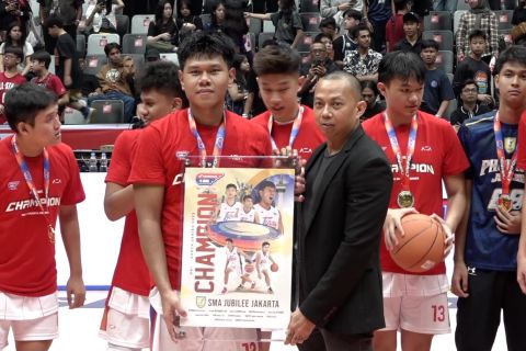 Menang dramatis, Tim Basket Putra SMA Jubilee juara DBL DKI Jakarta
