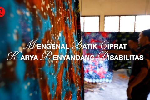 Batik Ciprat, karya unik para penyandang disabilitas intelektual
