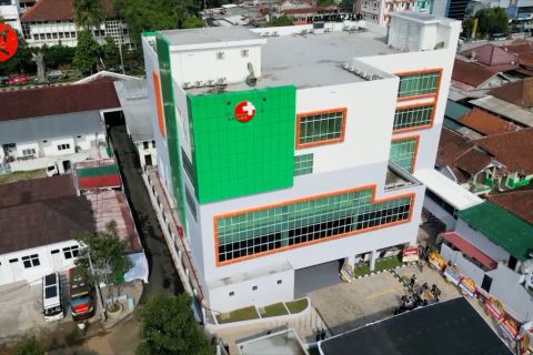 Menteri Pertahanan Prabowo resmikan gedung baru RS Salak Bogor