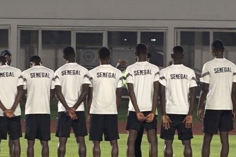 Persiapan timnas Senegal U-17 jelang hadapi Prancis di Jakarta