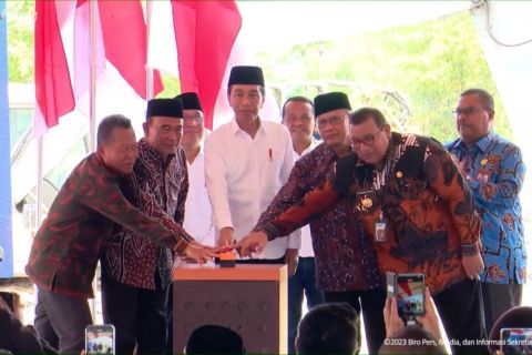 Presiden Jokowi letakkan batu pertama pembangunan RS Muhammadiyah