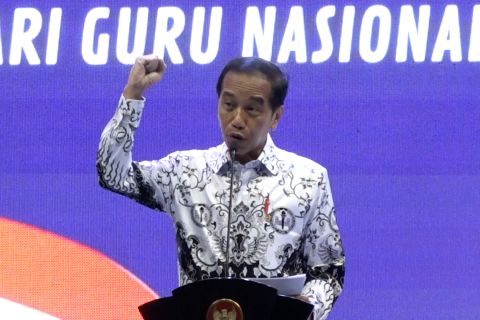 Presiden sebut guru bertanggung jawab manfaatkan bonus demografi
