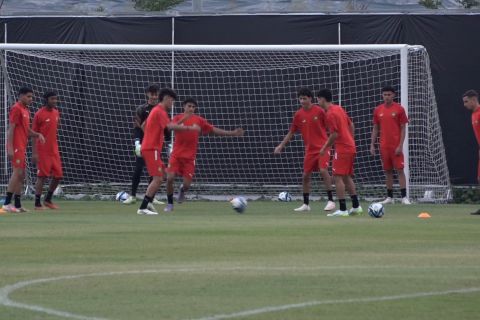 Stadion Gelora Bung Tomo dapat pujian dari pemain Timnas Maroko U-17