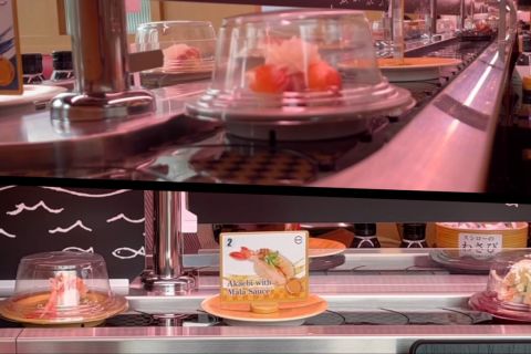 Sushi berputar nan segar dari Negeri Sakura hadir di Jakarta