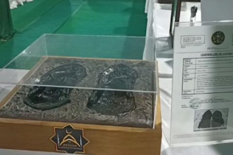 Ada artefak peninggalan Rasulullah SAW yang dipamerkan di Kota Palu
