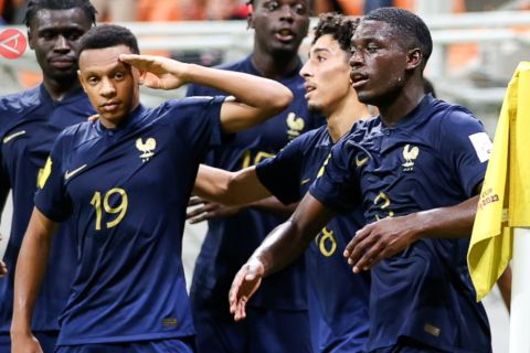 Unggul 3-0 dari AS, Prancis U-17 huni puncak klasemen Grup E
