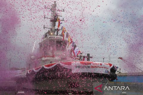 Peresmian Kapal TD Ranai TNI AL