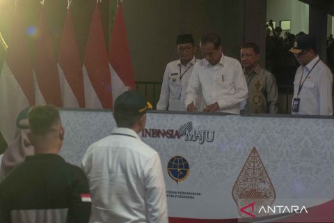 Presiden resmikan Terminal Tingkir Salatiga
