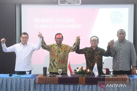 Menko Polhukam temui pengurus PGI bahas pengamanan Natal