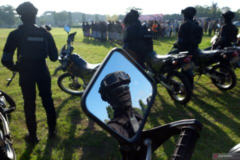 Apel gelar pasukan Operasi Lilin Agung 2023 di Bali