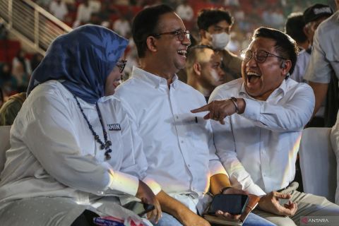 Anies-Muhaimin hadiri diskusi bersama pemuda di Semarang