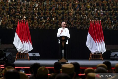 Presiden hadiri rapat konsolidasi nasional kesiapan Pemilu 2024