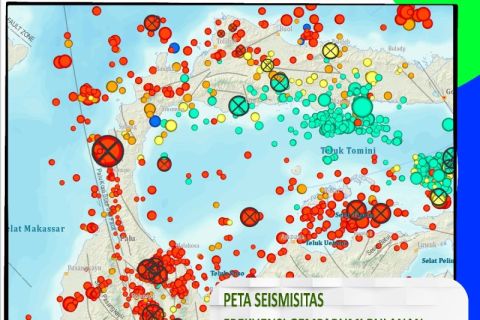 Kaleidoskop Gempa Bumi Sulawesi Tengah Tahun 2023